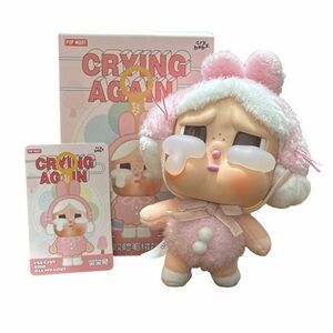 POP MART • Crybaby Crying Again I’ll Give You All My Love Vinyl Plush Pendant